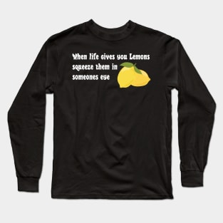 Lemons Long Sleeve T-Shirt